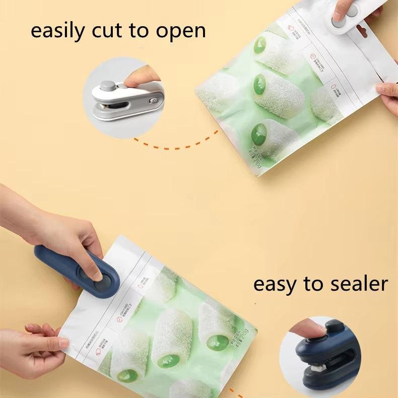 Plastic Packaging Small Food Sealer | Portable Mini Bag Heat Sealing Machine - Image 3
