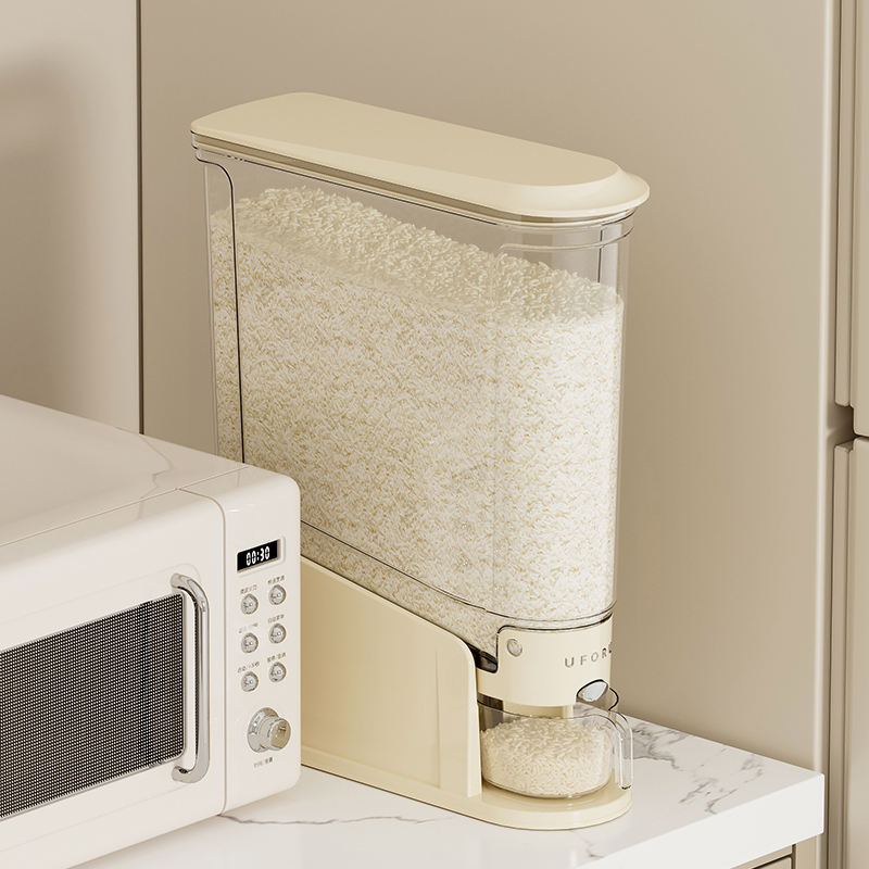 Kitchen Dispenser Gravity Rice Barel - Image 4