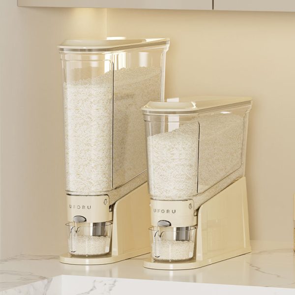 Kitchen Dispenser Gravity Rice Barel