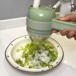 Multi-Function Garlic Crusher & Slicer for Kitchen
