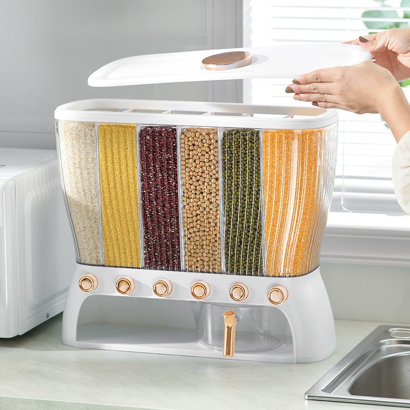 Rice Bucket, Popular Grain Storage Box, Insect-proof and Moisture-proof Sealed Rice Storage Bucket - Image 2