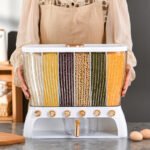 Rice Bucket, Popular Grain Storage Box, Insect-proof and Moisture-proof Sealed Rice Storage Bucket