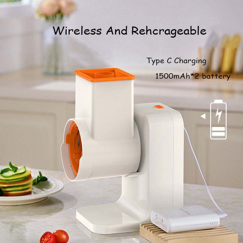 Rechargeable Electric Vegetable Cutter & Slicer | Multifunction Kitchen Cutter - Image 4