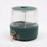 Large Capacity Rotating Grain, Rice & Cereal Storage Organizer