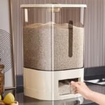 WANUO New 11.5KG Capacity Rice Dispenser