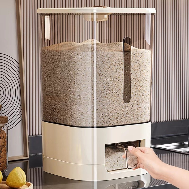 WANUO New 11.5KG Capacity Rice Dispenser
