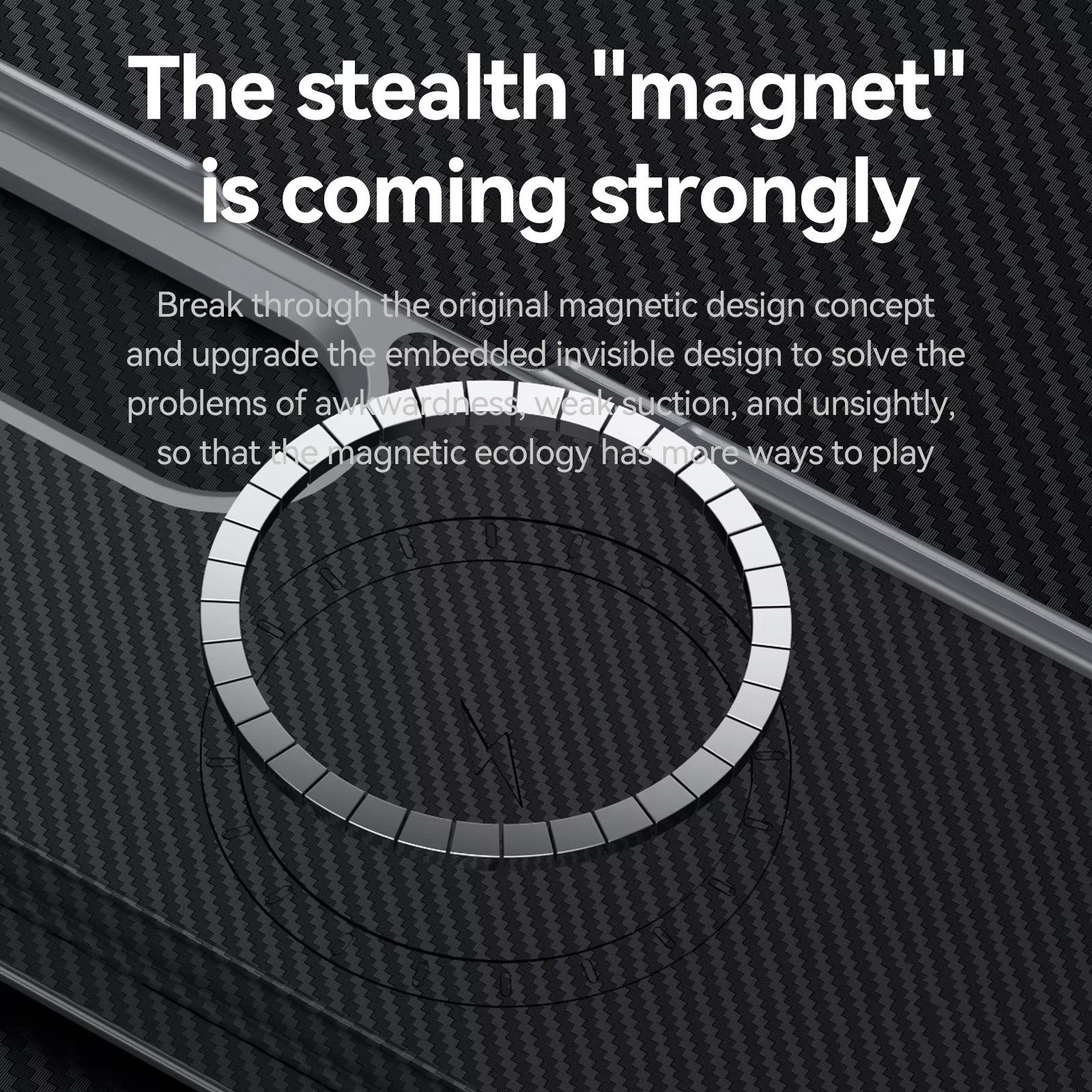 Samsung Galaxy Z Fold 8 Ultra Business Series Fiber Texture Magnetic Case - Image 4