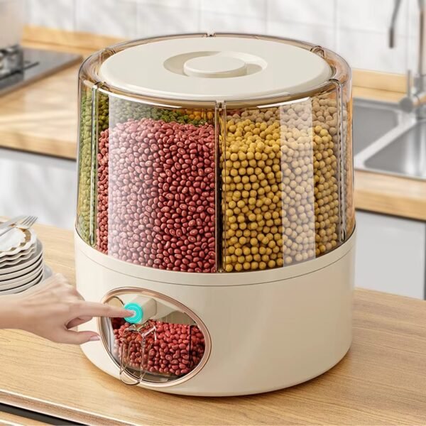Home & Kitchen Clear Organization Plastic Storage Box/Organizer