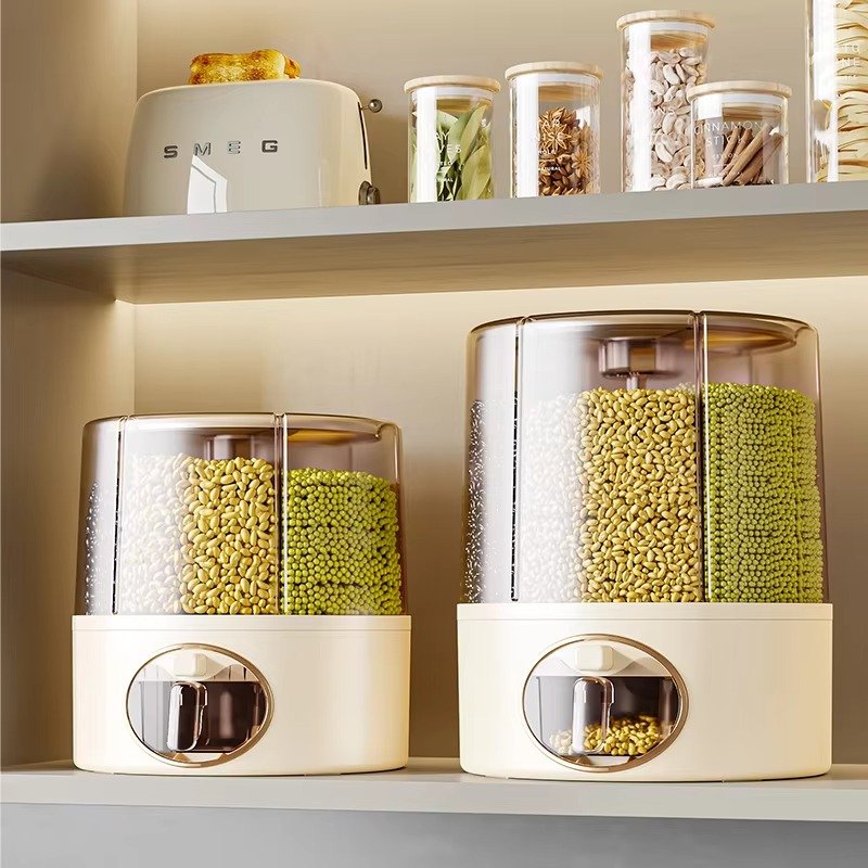 Home & Kitchen Clear Organization Plastic Storage Box/Organizer - Image 5