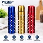 1 Litre Stainless Steel Vacuum Flask | Hot & Cold Water Bottle with Double Wall Insulation